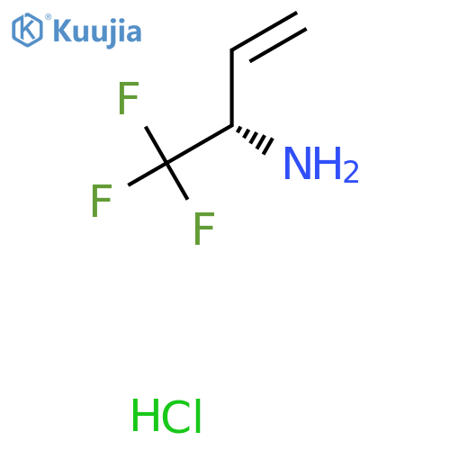 (S)-1,1,1-TRIFLUOROBUT-3-EN-2-AMINE HCl structure