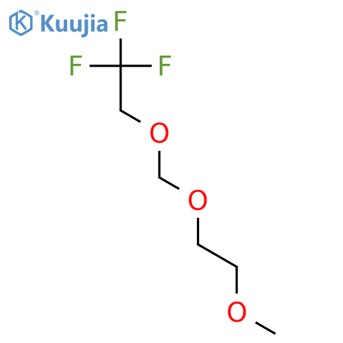 1,1,1-Trifluoro-2-(2-methoxyethoxy)methoxyethane structure