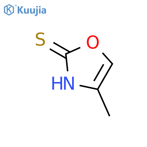 4-methyl-3H-1,3-oxazole-2-thione structure