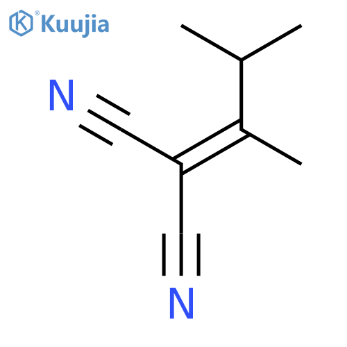 Propanedinitrile, (1,2-dimethylpropylidene)- structure