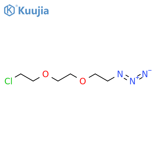 1-(2-Azidoethoxy)-2-(2-chloroethoxy)ethane structure