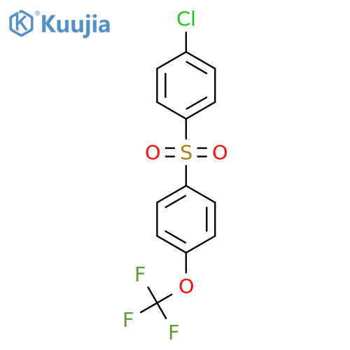 4-Chloro-4'-(trifluoromethoxy)-1,1'-diphenylsulfone structure