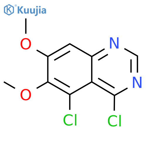 4,5-Dichloro-6,7-dimethoxyquinazoline structure