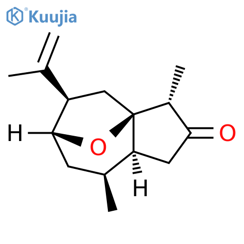 1H-3a,6-Epoxyazulen-2(3H)-one, hexahydro-3,8-dimethyl-5-(1-methylethenyl)-, (3S,3aR,5R,6R,8S,8aS)- (9CI) structure