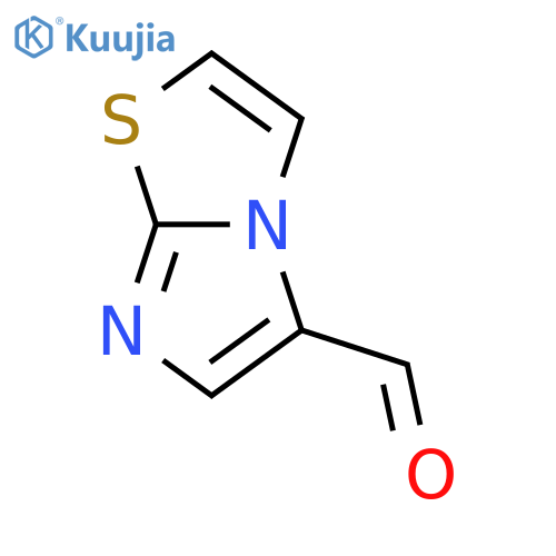 imidazo[2,1-b][1,3]thiazole-5-carbaldehyde structure