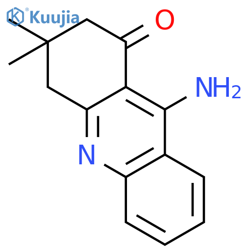 1(2H)-Acridinone, 9-amino-3,4-dihydro-3,3-dimethyl- structure