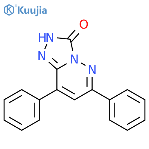 1,2,4-Triazolo[4,3-b]pyridazin-3(2H)-one,6,8-diphenyl- structure