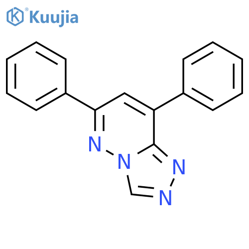 1,2,4-Triazolo[4,3-b]pyridazine,6,8-diphenyl- structure