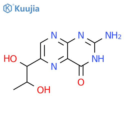 4(3H)-Pteridinone,2-amino-6-[(1R,2R)-1,2-dihydroxypropyl]- structure