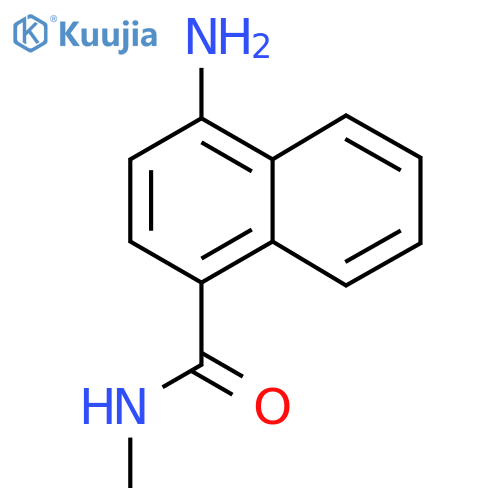 4-Amino-N-methyl-1-naphthamide structure