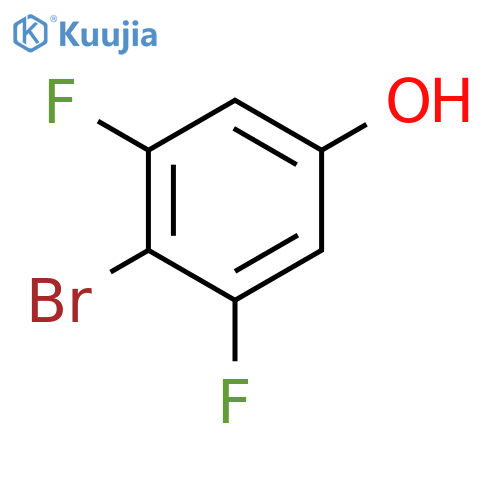 4-Bromo-3,5-difluorophenol structure