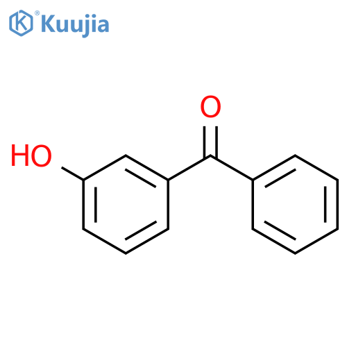 3-Hydroxybenzophenone structure