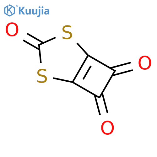 2,4-Dithiabicyclo[3.2.0]hept-1(5)-ene-3,6,7-trione structure