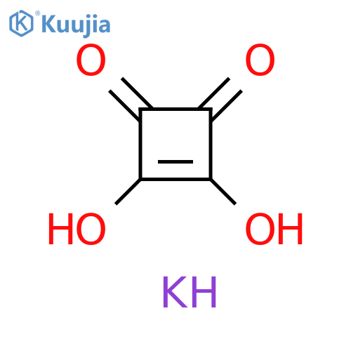3-Cyclobutene-1,2-dione, 3,4-dihydroxy-, potassium salt (1:2) structure