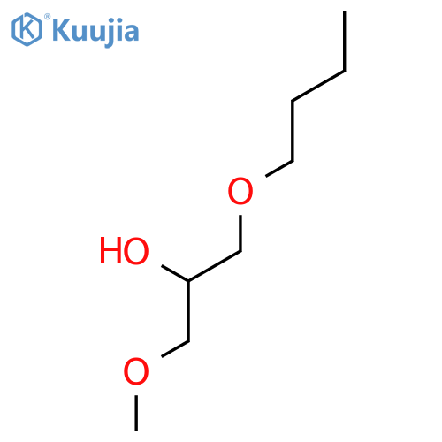 1-butoxy-3-methoxypropan-2-ol structure