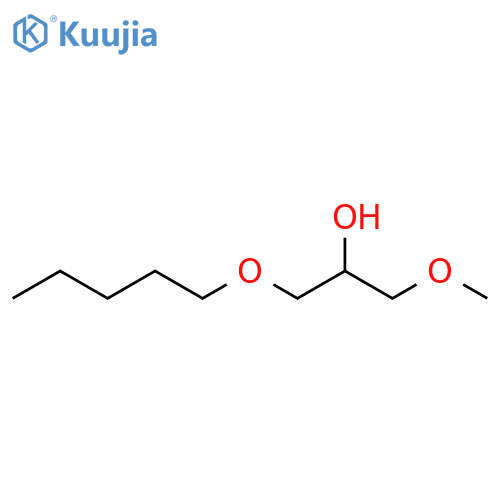 1-methoxy-3-pentoxy-propan-2-ol structure