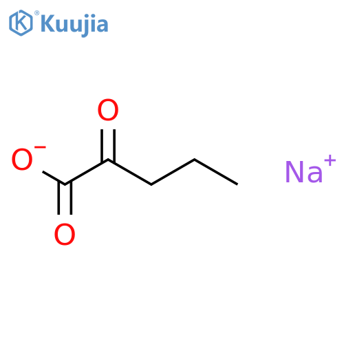 Sodium 2-oxopentanoate structure