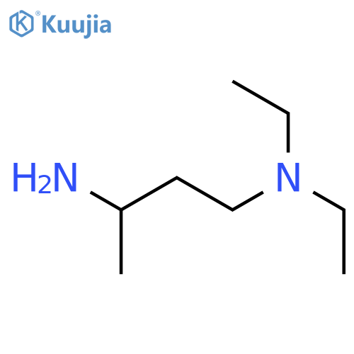 N1,n1-diethylbutane-1,3-diamine structure
