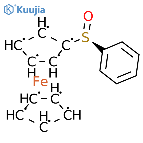 (R)-Ferrocenyl p-Tolyl Sulfoxide structure