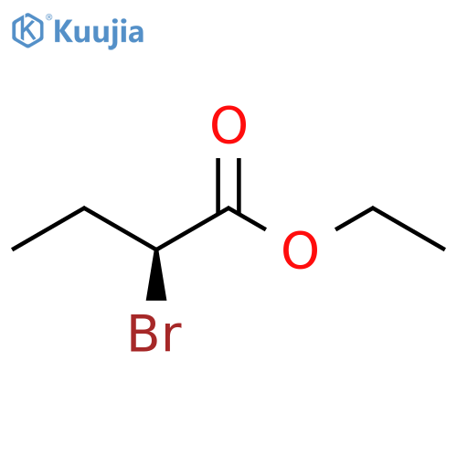 Butanoic acid, 2-bromo-, ethyl ester, (2S)- structure