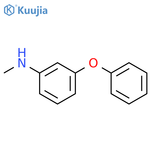 Methyl-(3-phenoxy-phenyl)-amine structure