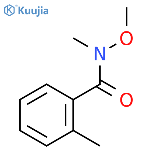 N-Methoxy-N,2-dimethylbenzamide structure