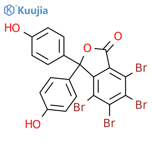 4,5,6,7-Tetrabromophenolphthalein (>80%) structure