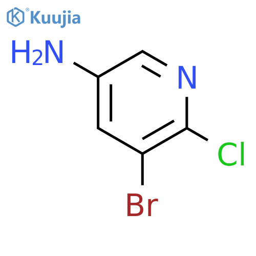 5-Bromo-6-chloropyridin-3-amine structure