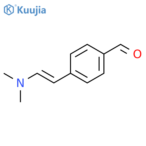 Benzaldehyde, 4-[2-(dimethylamino)ethenyl]- structure