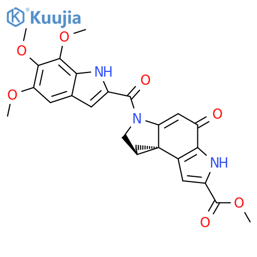 Duocarmycin SA structure