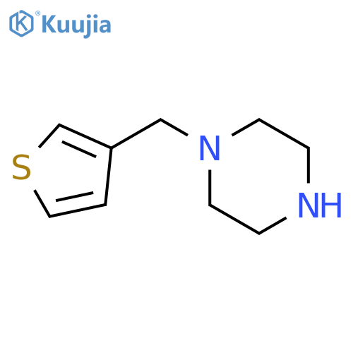 1-(3-thienylmethyl)-piperazine structure