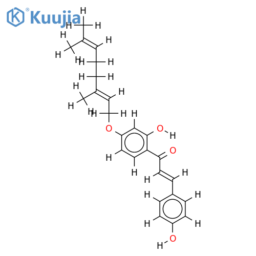 4'-Geranyloxyisoliquiritigenin structure
