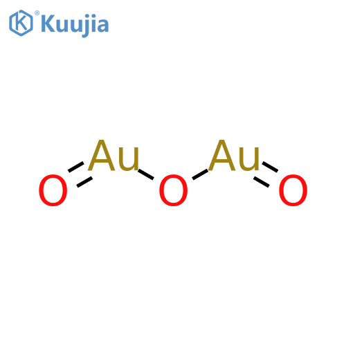 Gold(III) oxide structure