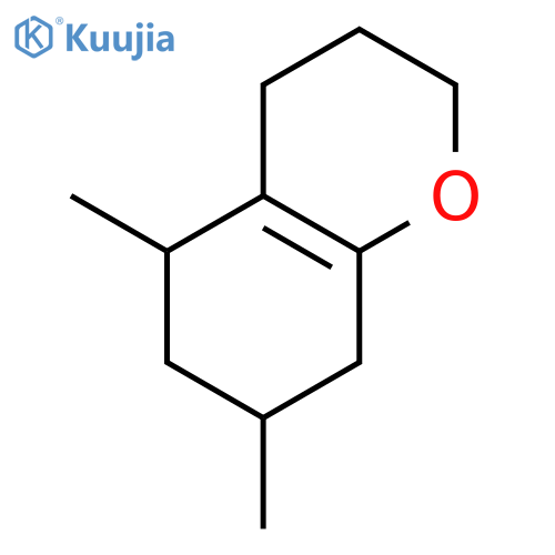 2H-1-Benzopyran,3,4,5,6,7,8-hexahydro-5,7-dimethyl- structure