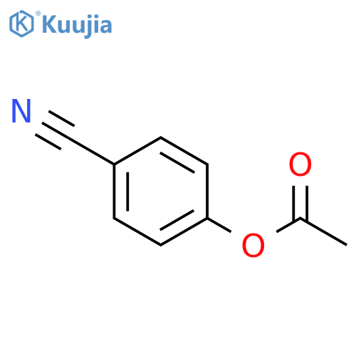 4-Cyanophenyl acetate structure