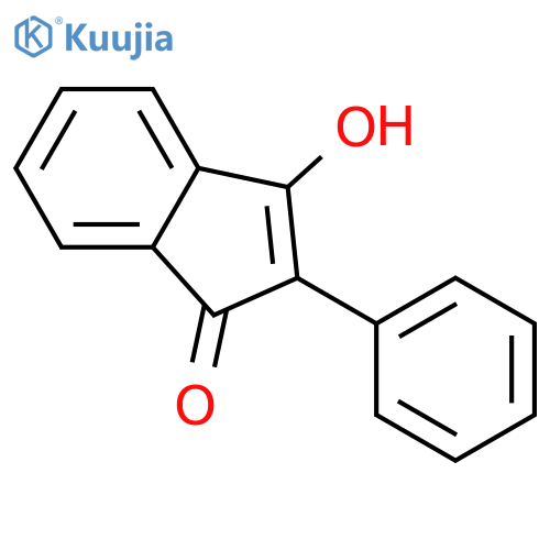 1H-Inden-1-one, 3-hydroxy-2-phenyl- structure