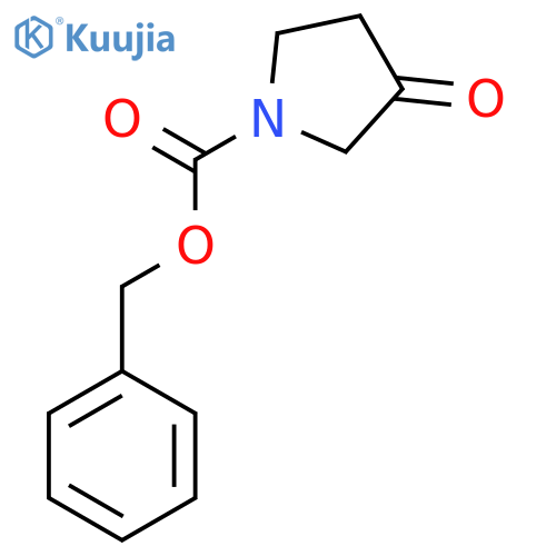 Benzyl 3-oxopyrrolidine-1-carboxylate structure