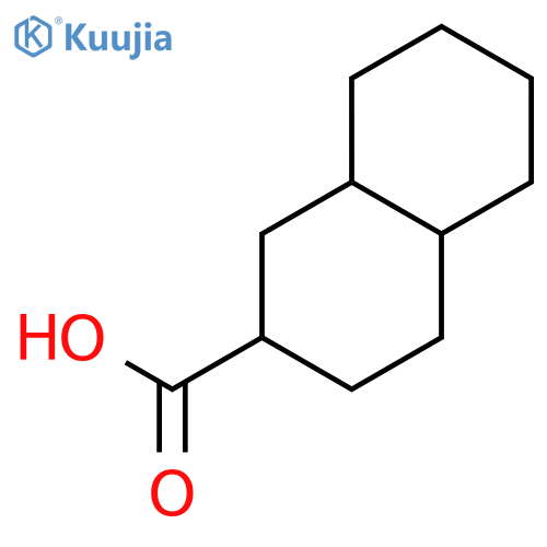 decahydronaphthalene-2-carboxylic acid structure