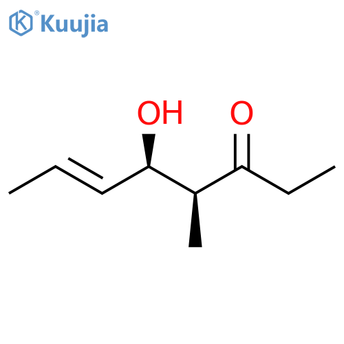 6-Octen-3-one, 5-hydroxy-4-methyl-, (4S,5R,6E)- structure