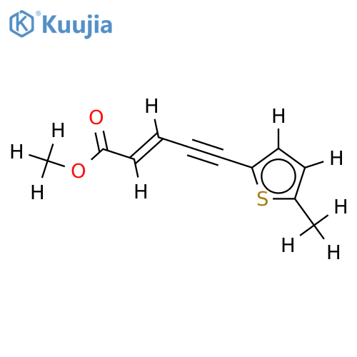 4--butan-(1)in-(3)-carbonsaeure-(1)-methylester structure