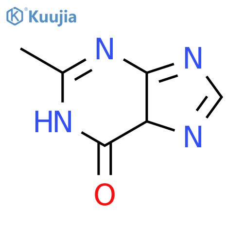 6H-Purin-6-one,1,5-dihydro-2-methyl- structure