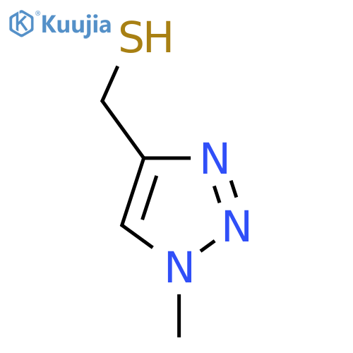 (1-Methyl-1H-1,2,3-triazol-4-yl)methanethiol structure