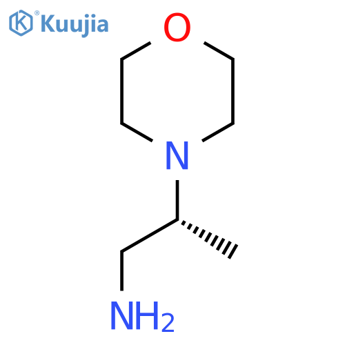 (2R)-2-(Morpholin-4-yl)propan-1-amine structure