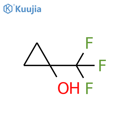 1-(trifluoromethyl)cyclopropan-1-ol structure