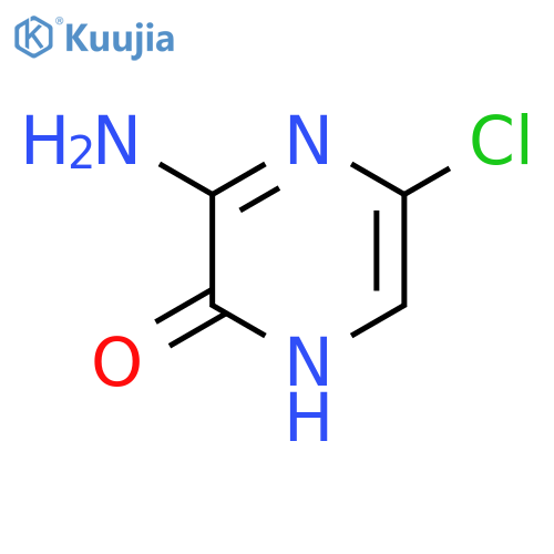 3-Amino-5-chloropyrazin-2-ol structure