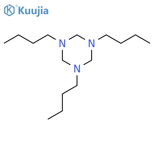1,3,5-Triazine,1,3,5-tributylhexahydro- structure