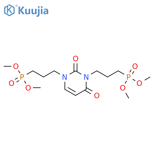 Phosphonic acid,[(2,4-dioxo-1,3(2H,4H)-pyrimidinediyl)di-3,1-propanediyl]bis-, tetramethylester (9CI) structure