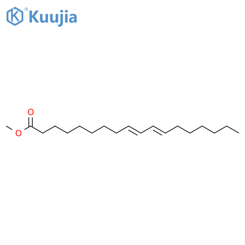 9,11-Octadecadienoicacid, methyl ester, (9E,11E)- structure
