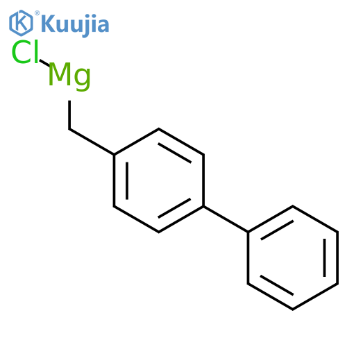 (biphenyl-4-ylmethyl)(chloro)magnesium structure