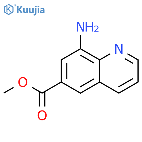 methyl 8-aminoquinoline-6-carboxylate structure